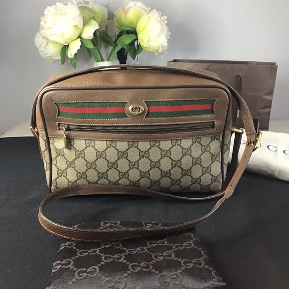 🛍GUCCI Ophidia GG Supreme Camera Bag - Picture 2 of 11